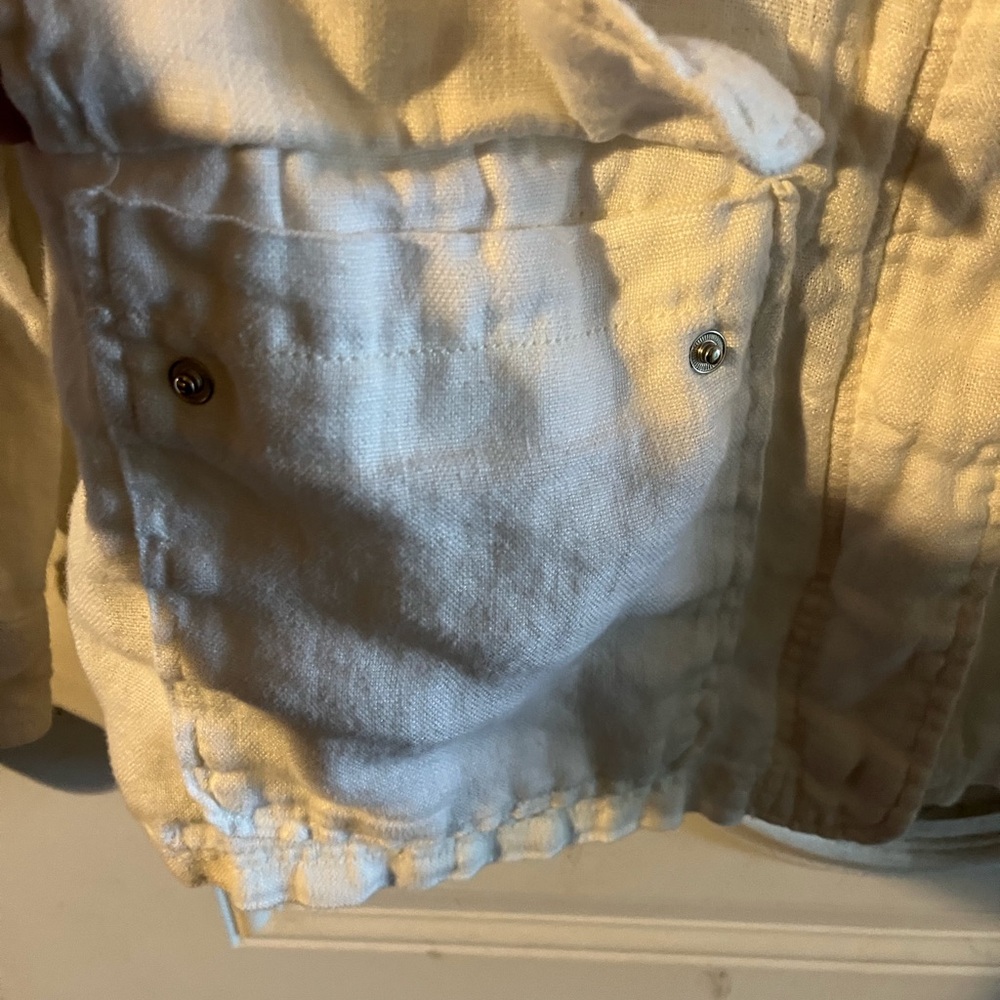 Gap White Utility Jacket Versatile Design - image 4